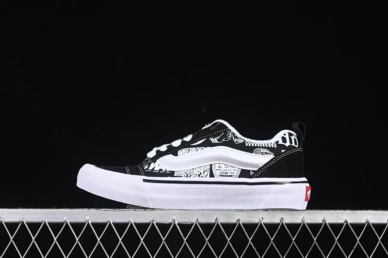 All categories Vans Vans series Vans Low Vans low-top Vans Knu Skool Comfortable and fashionable non-slip wear-resistant low-top casual bread shoes VN000CS0239